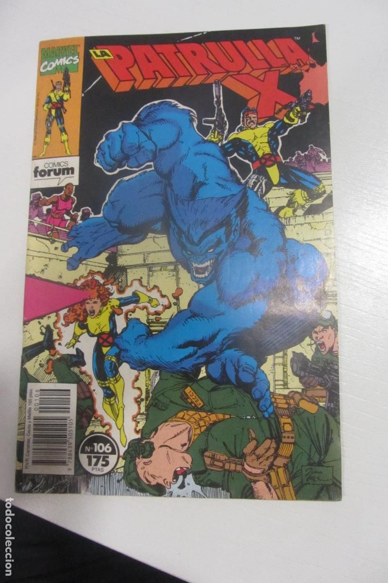 C&oacute;mics: PATRULLA X VOL. 1 N&ordm; 106 / MARVEL - FORUM ARX31