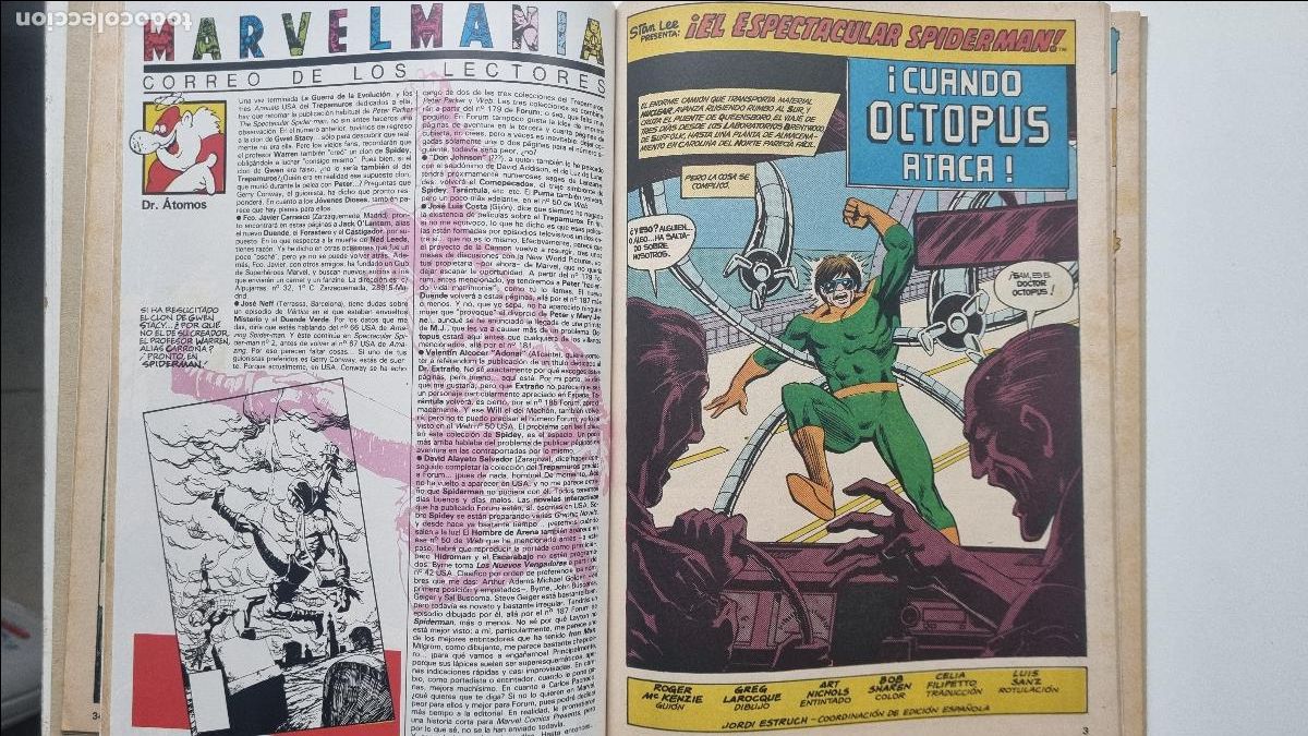 C&oacute;mics: SPIDERMAN vs. DR. OCTOPUS - Contiene cinco n&uacute;meros de esta secci&oacute;n - Foto 3