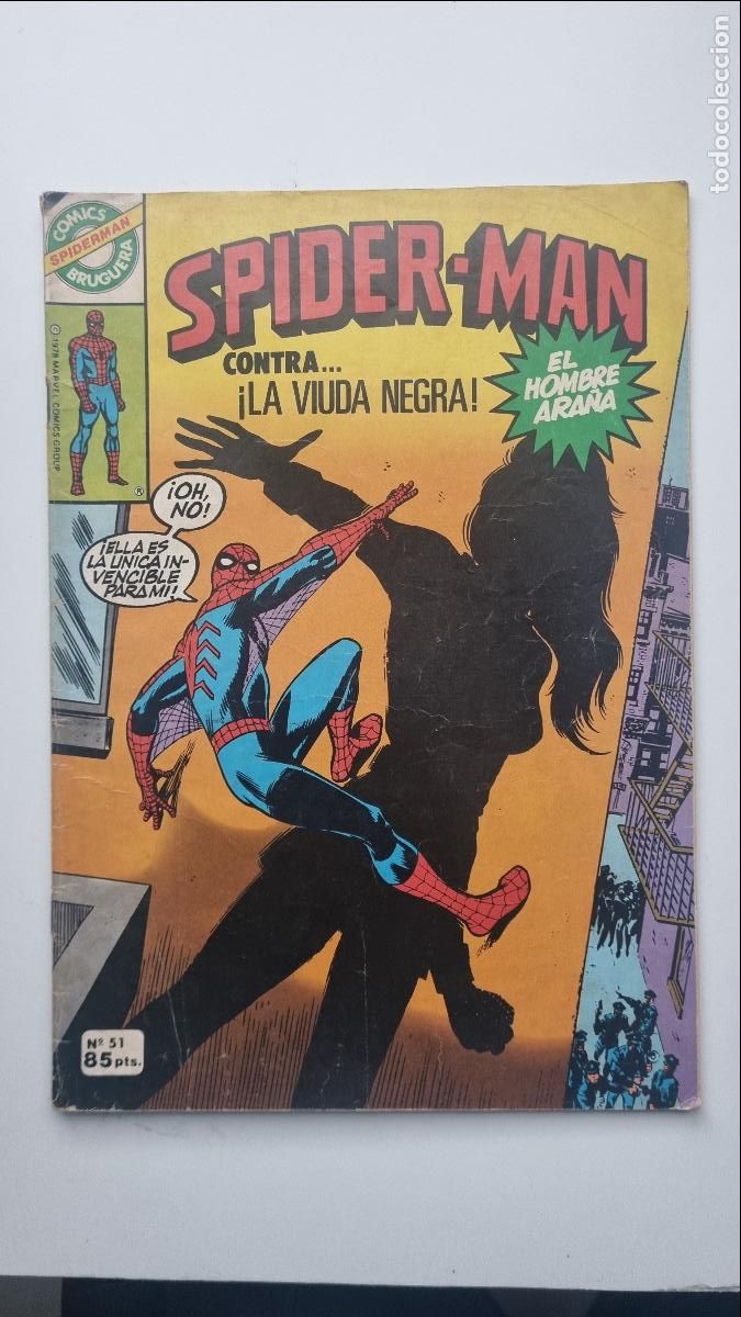 C&oacute;mics: SPIDER-MAN, N&ordm; 51 - El hombre ara&ntilde;a, contra... &iexcl;La viuda negra!