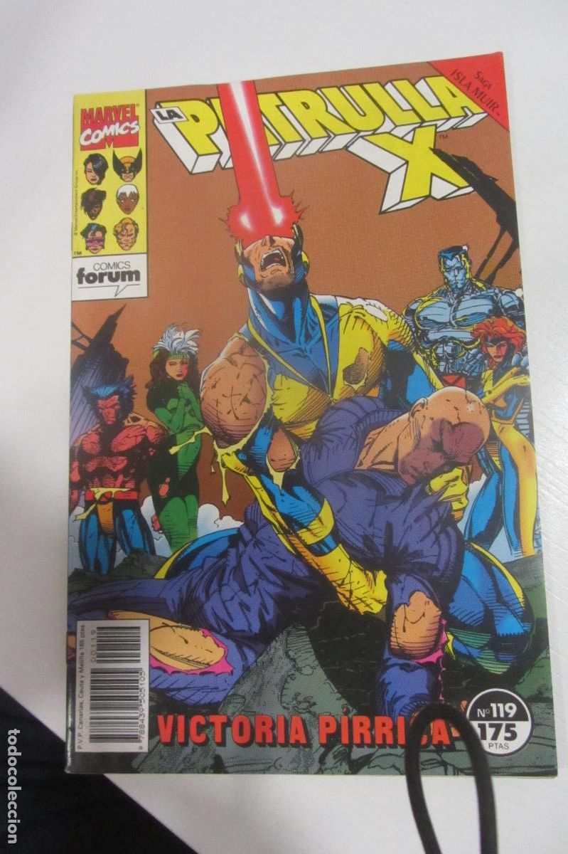 C&oacute;mics: LA PATRULLA-X VOL. 1 N&ordm; 119 MARVEL - FORUM ARX31