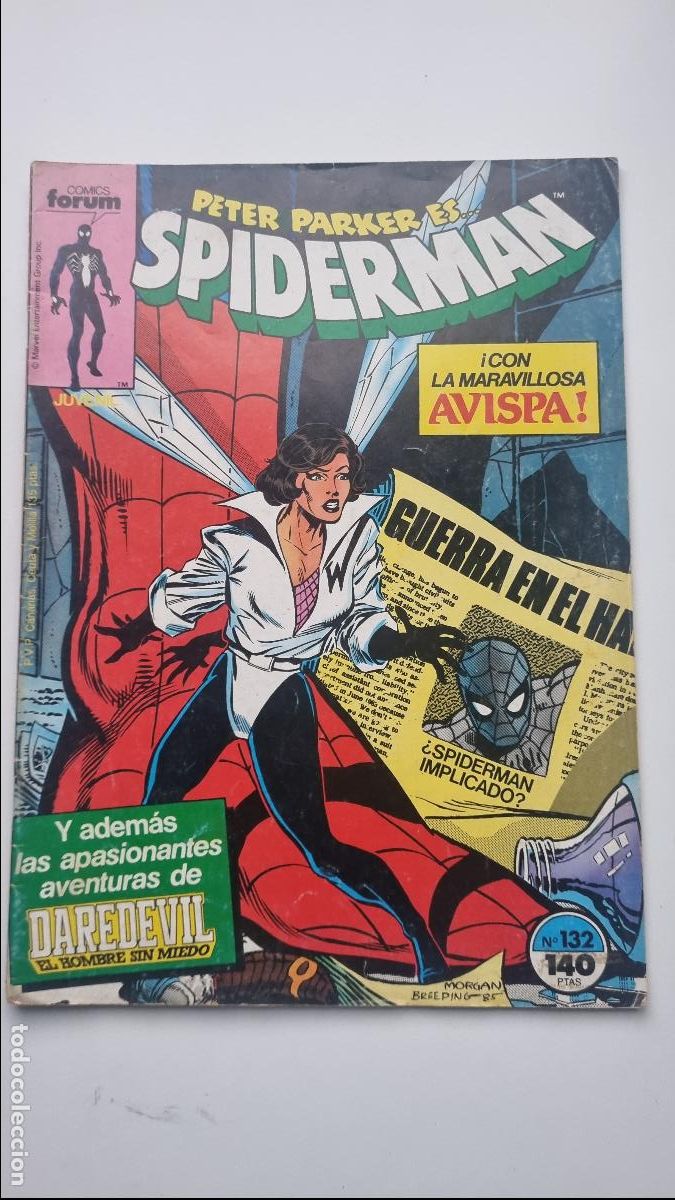 C&oacute;mics: Peter Parker es... SPIDERMAN n&ordm; 132 - &iexcl;Con la maravillosa AVISPA!