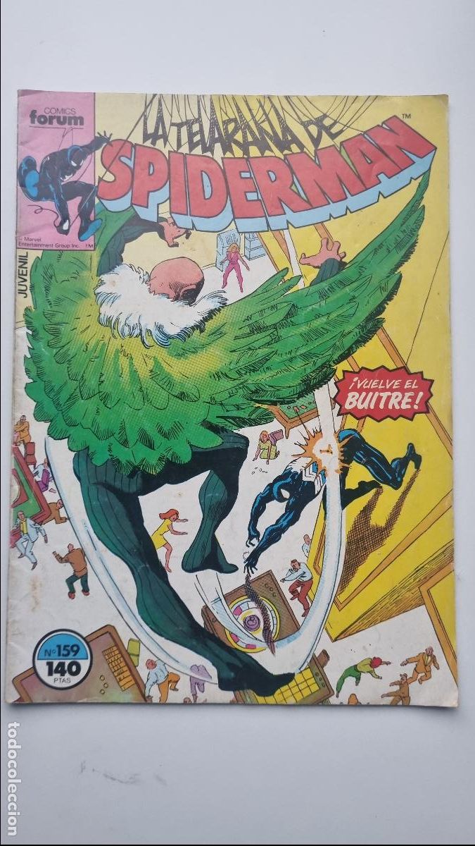 C&oacute;mics: La tela ara&ntilde;a de SPIDERMAN, n&ordm; 159 - &iexcl;Vuelve el Buitre!