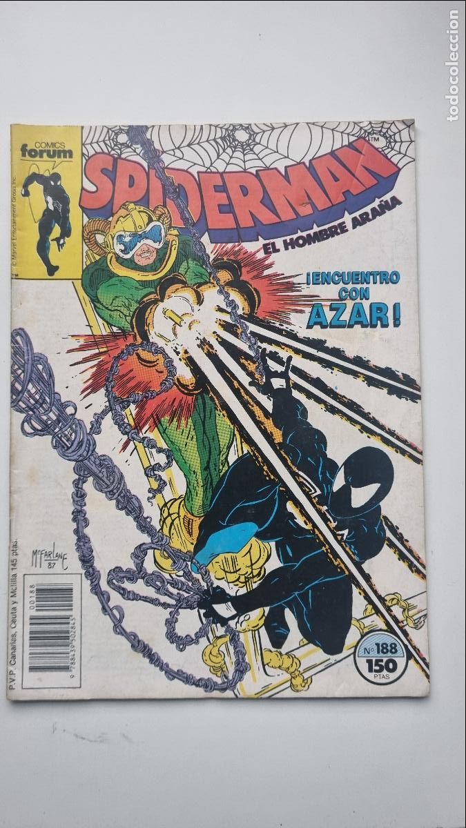 C&oacute;mics: SPIDERMAN, el hombre ara&ntilde;a n&ordm; 188 - &iexcl;Encuentro con AZAR!