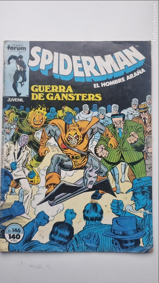 C&oacute;mics: SPIDERMAN, el hombre ara&ntilde;a n&ordm; 146 - Guerra de Gansters