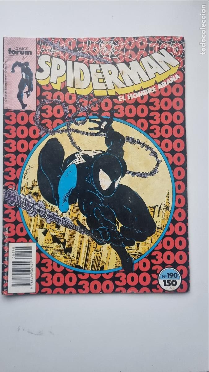 C&oacute;mics: SPIDERMAN, el hombre ara&ntilde;a n&ordm; 190
