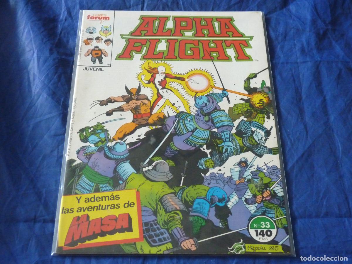 C&oacute;mics: Alpha Flight #33 FORUM OREFSLL