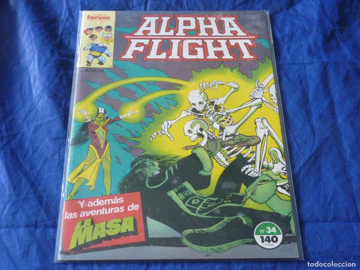 C&oacute;mics: Alpha Flight #34 FORUM OREFSLL