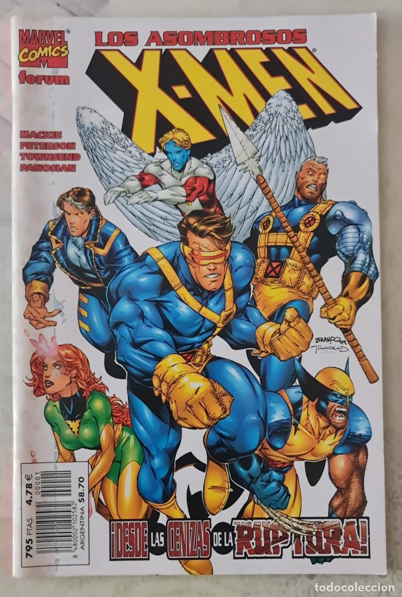 C&oacute;mics: LOS ASOMBROSOS X-MEN. Howard Mackie y Brandon Peterson. Numero unico. Comics Forum 2000