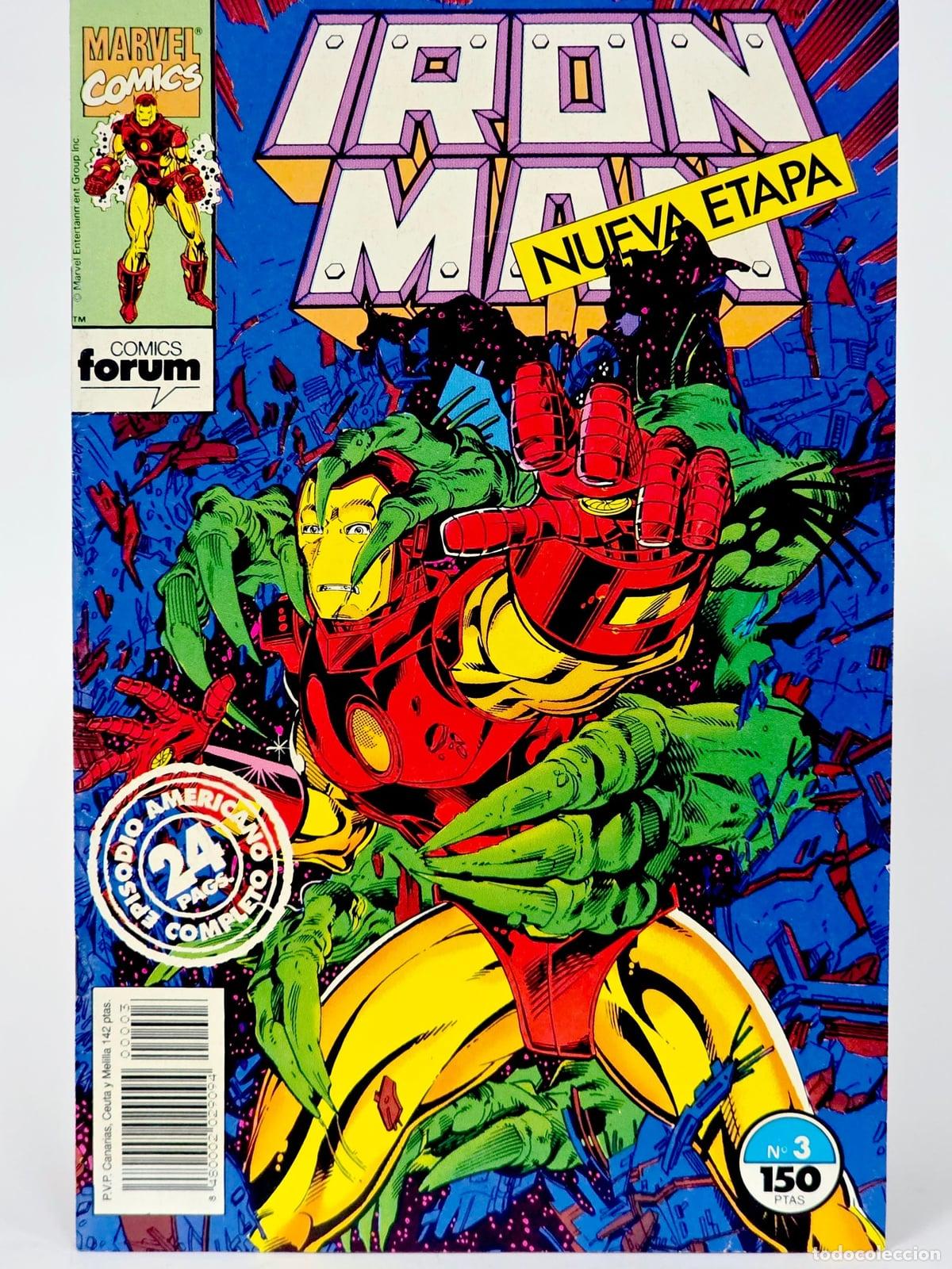 C&oacute;mics: C&Oacute;MIC IRON MAN 3 VOL.2 FORUM GRAPA MARVEL VOLUMEN DE KIOSCO