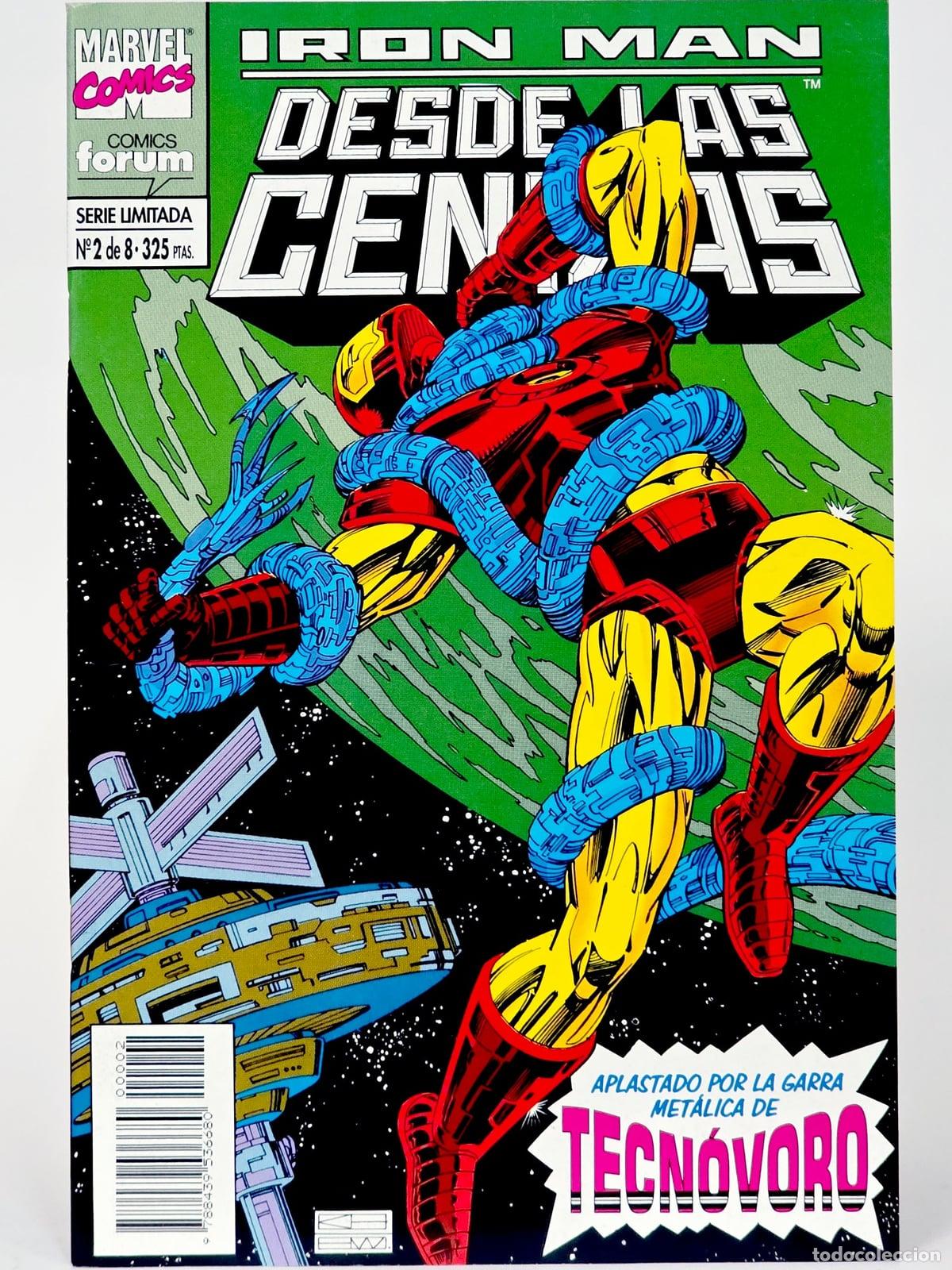 C&oacute;mics: C&Oacute;MIC IRON MAN DESDE LAS CENIZAS 2 APLASTADO FORUM GRAPA MARVEL DE KIOSCO
