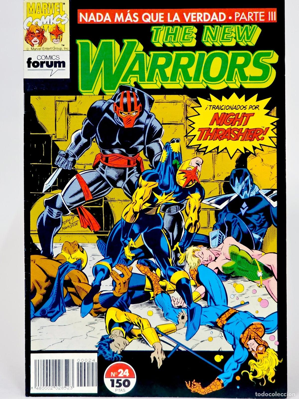 C&oacute;mics: C&Oacute;MIC THE NEW WARRIORS 24 NADA M&Aacute;S QUE LA VERDAD - PARTE III VOL.1 FORUM MARVEL VOLUMEN DE KIOSCO