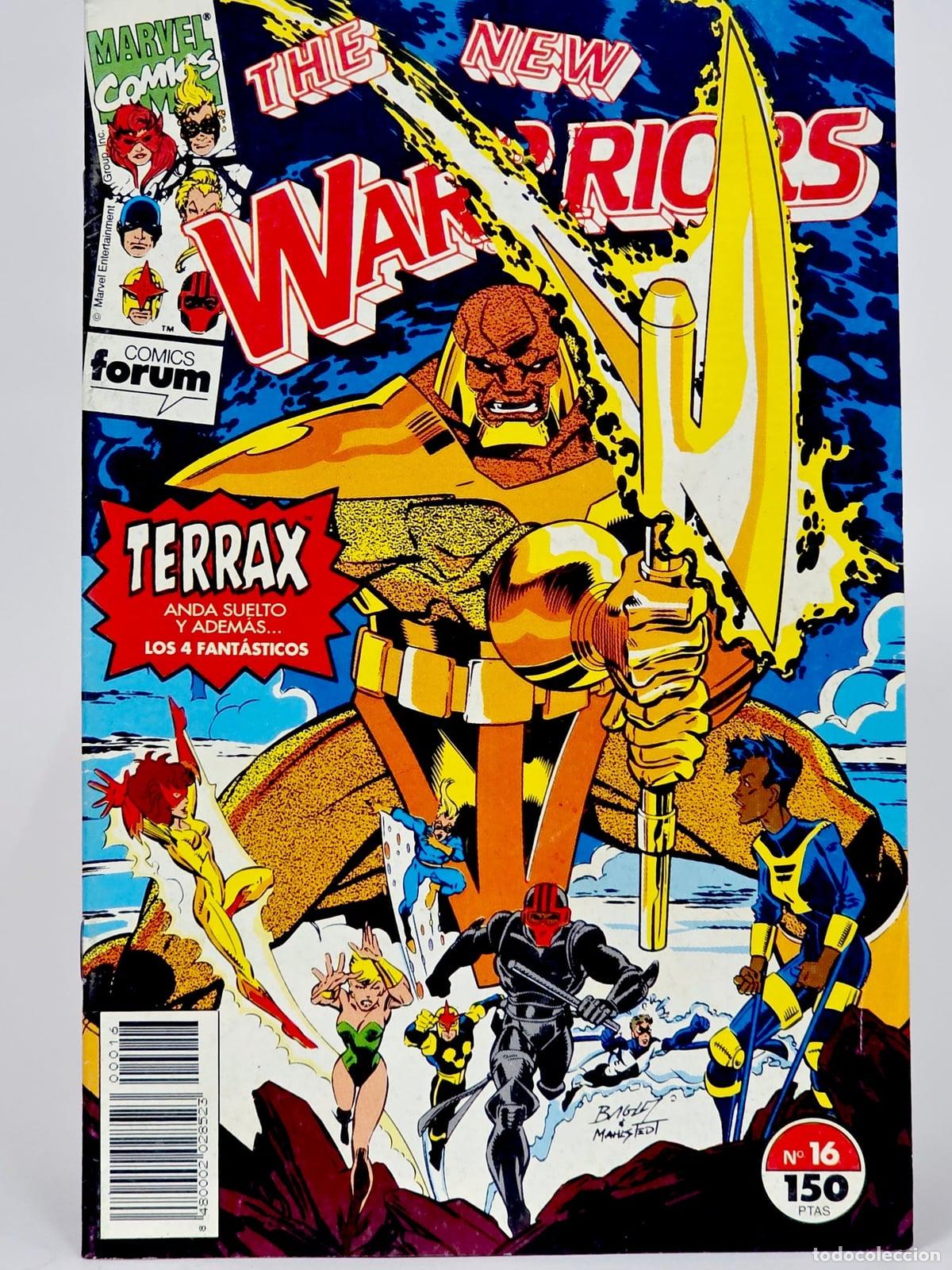 C&oacute;mics: C&Oacute;MIC NEW WARRIORS 16 GUERRA TERRESTRE VOL.1 FORUM GRAPA MARVEL VOLUMEN DE KIOSCO