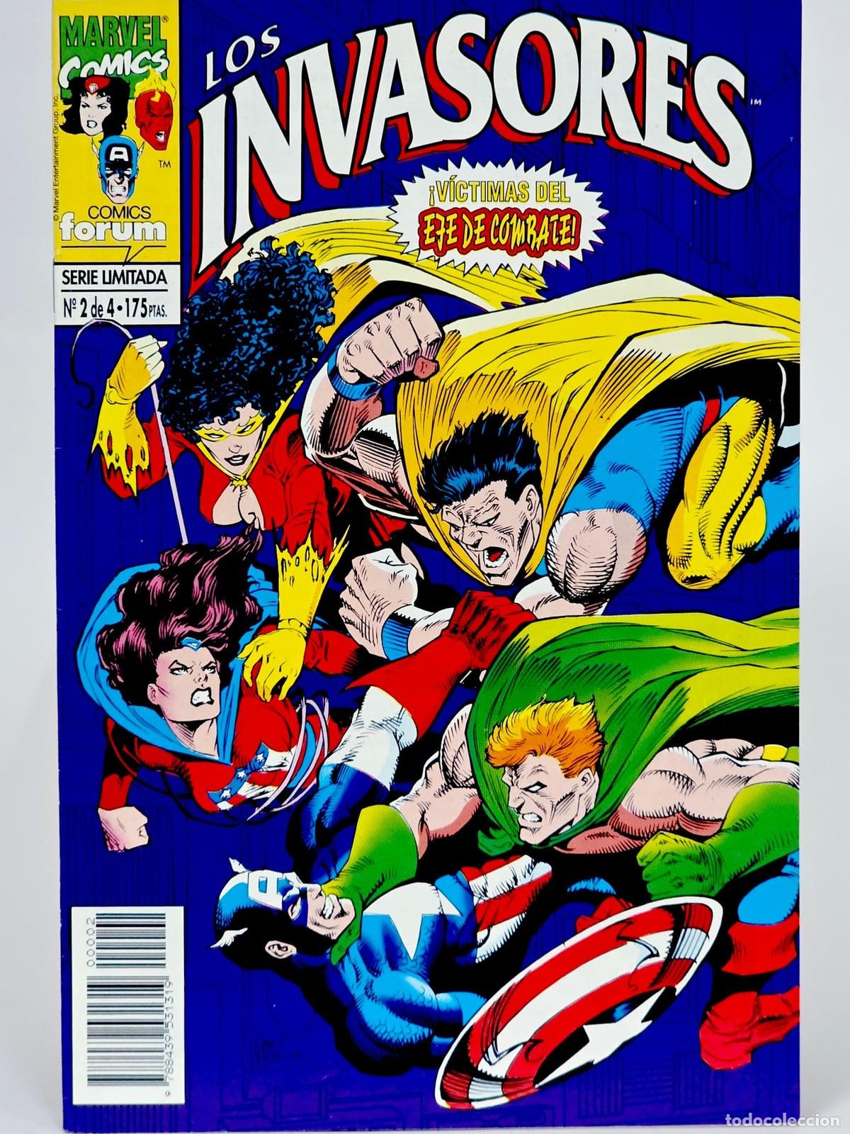 C&oacute;mics: C&Oacute;MIC LOS INVASORES 2 &iexcl;V&Iacute;CTIMAS DEL EJE DE COMBATE! FORUM GRAPA MARVEL DE KIOSCO