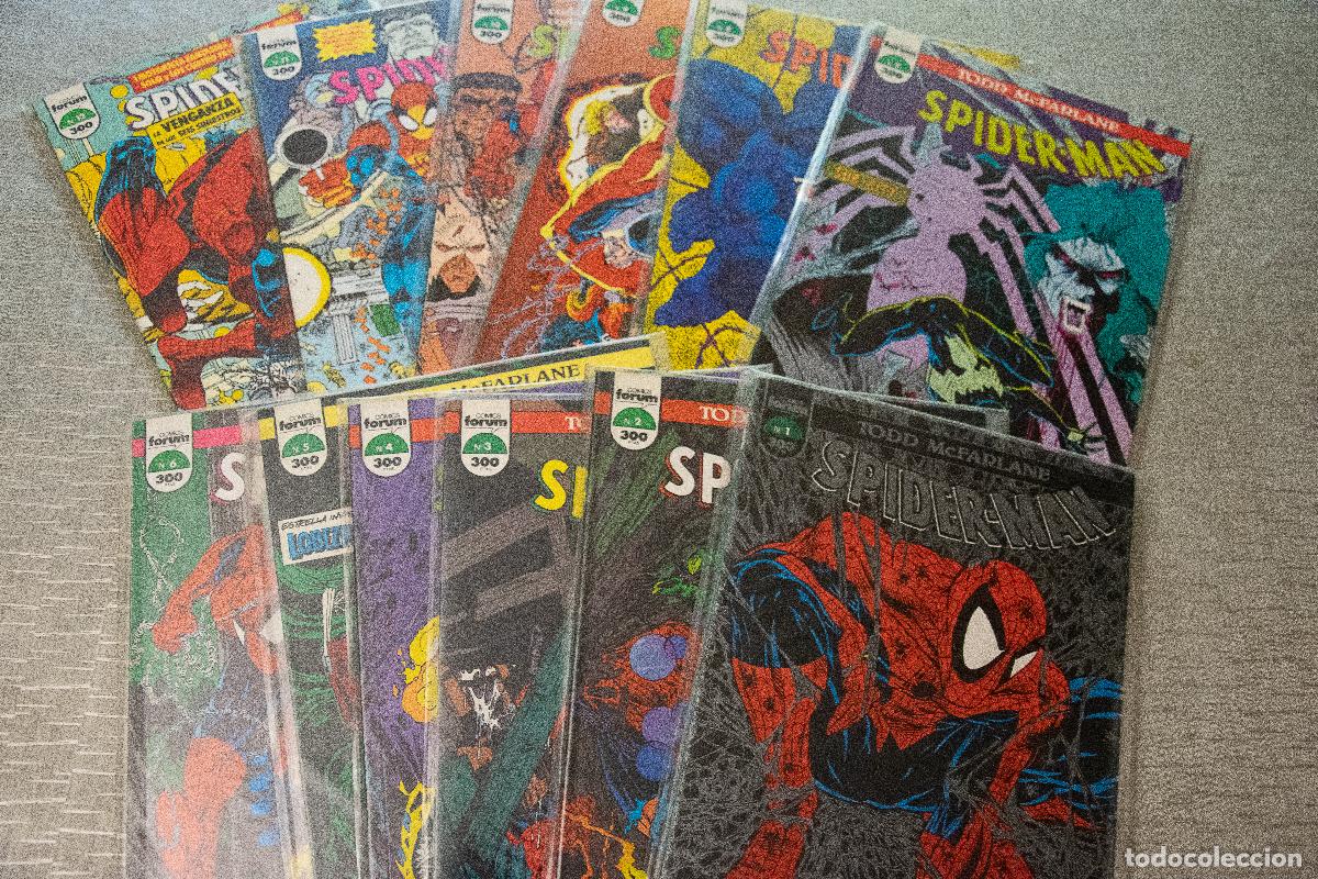 C&oacute;mics: SPIDER-MAN TODD MCFARLANE COLECCI&Oacute;N COMPLETA 12 TOMITOS (PERFECTO ESTADO)