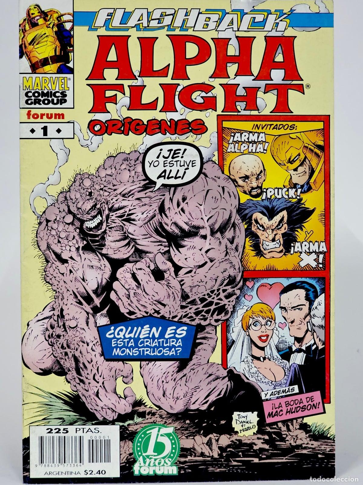 C&oacute;mics: C&Oacute;MIC ALPHA FLIGHT 1 OR&Iacute;GENES FORUM GRAPA MARVEL EXCELENTE ESTADO
