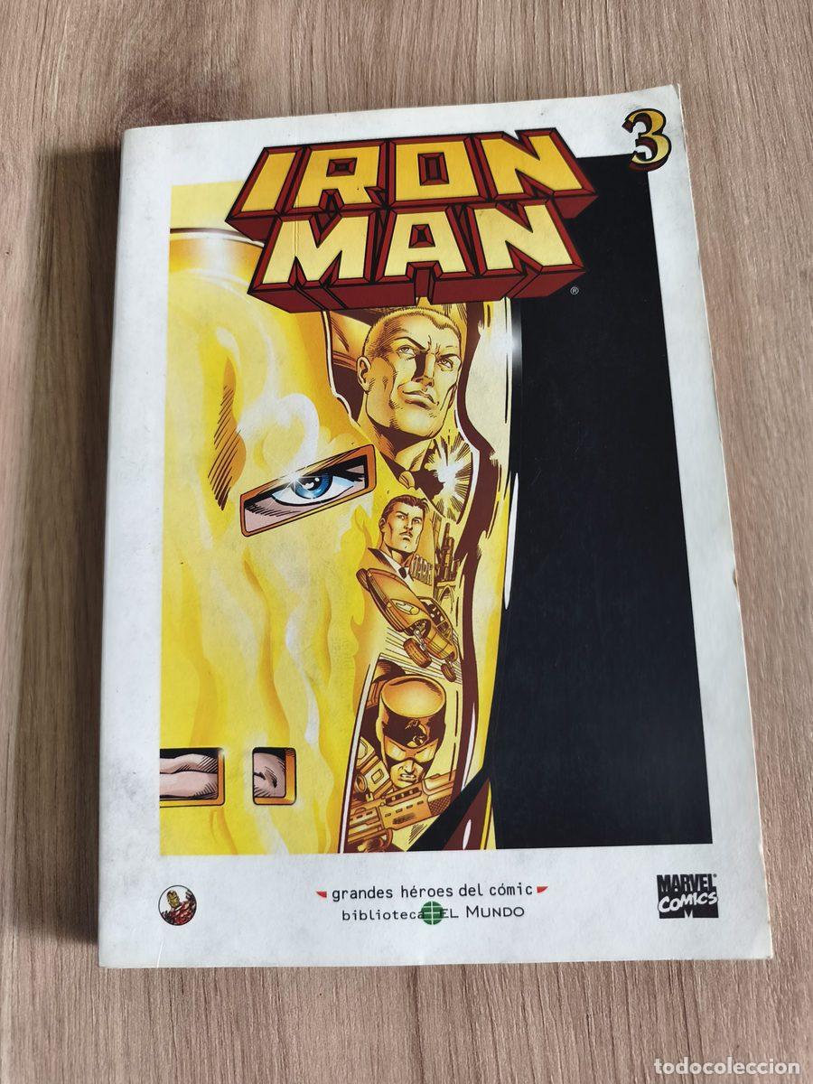 C&oacute;mics: Iron Man 3 Grandes H&eacute;roes del c&oacute;mic Biblioteca El Mundo