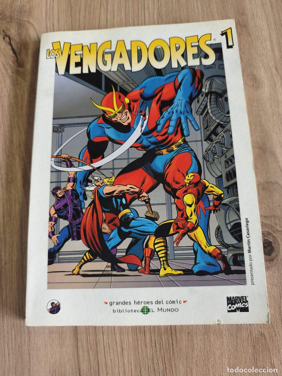 C&oacute;mics: Los Vengadores 1 Grandes H&eacute;roes del c&oacute;mic Biblioteca El Mundo