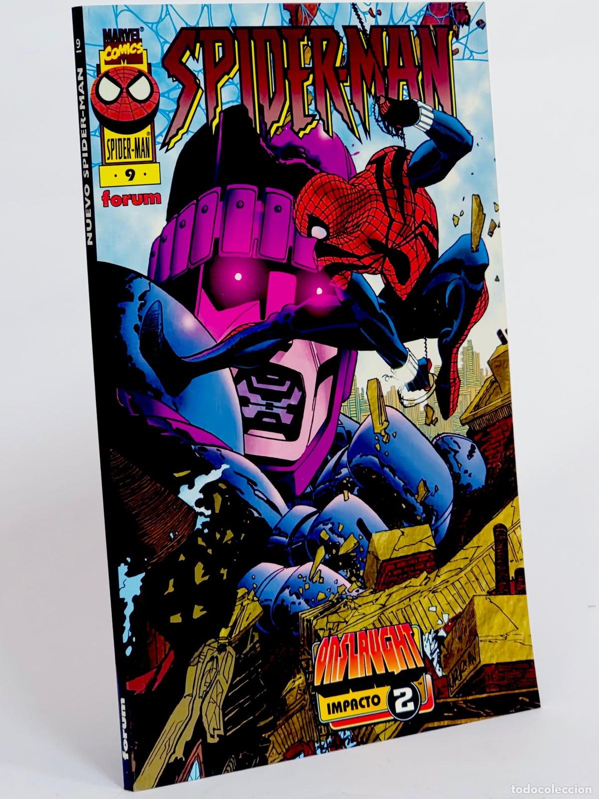 Comics: C&Oacute;MIC SPIDERMAN 9 ONSLAUGHT: IMPACTO 2 VOL.3 FORUM MARVEL VOLUMEN (SPIDER-MAN) DE KIOSCO