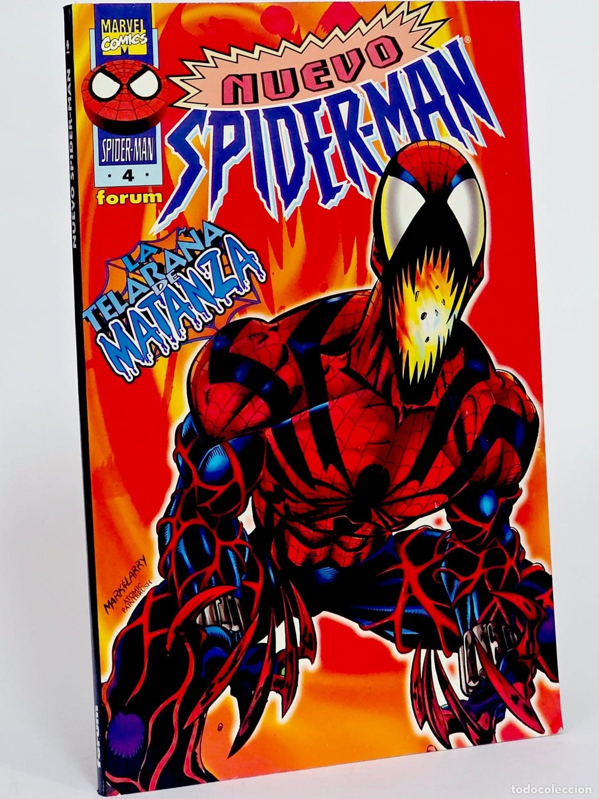 C&oacute;mics: C&Oacute;MIC SPIDERMAN 4 LA TELARA&Ntilde;A DE MATANZA VOL.3 FORUM MARVEL VOLUMEN (SPIDER-MAN) EXCELENTE ESTADO