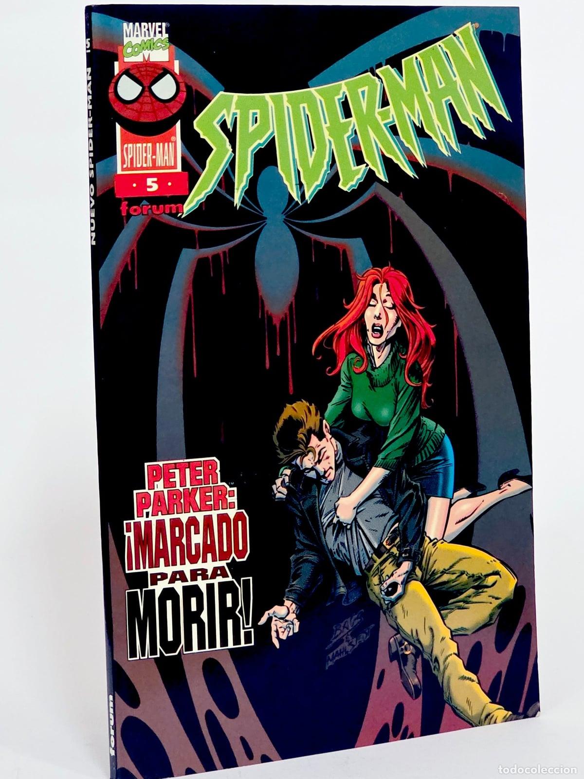 C&oacute;mics: C&Oacute;MIC SPIDERMAN 5 MARCADO PARA MORIR VOL.3 FORUM MARVEL VOLUMEN (SPIDER-MAN) EXCELENTE ESTADO