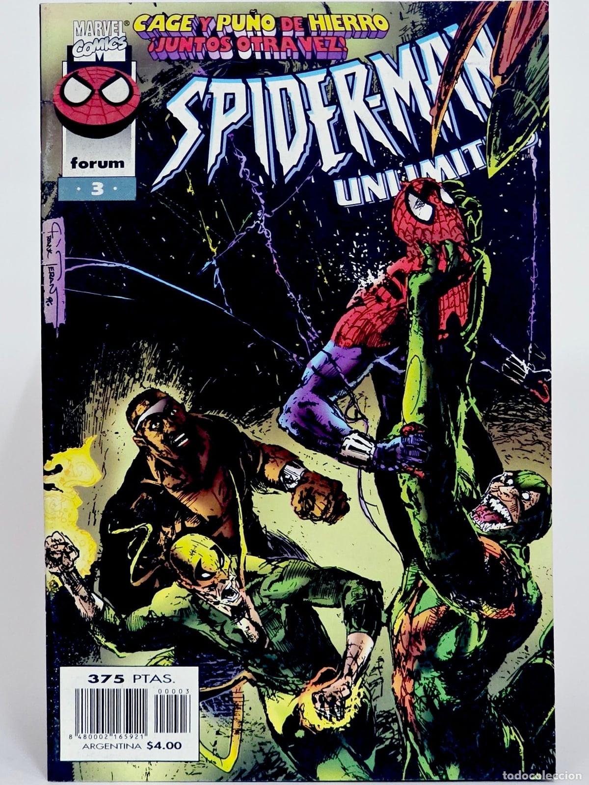 C&oacute;mics: C&Oacute;MIC SPIDERMAN UNLIMITED 3 &iexcl;JUNTOS OTRA VEZ! FORUM GRAPA (SPIDER-MAN) MARVEL DE KIOSCO