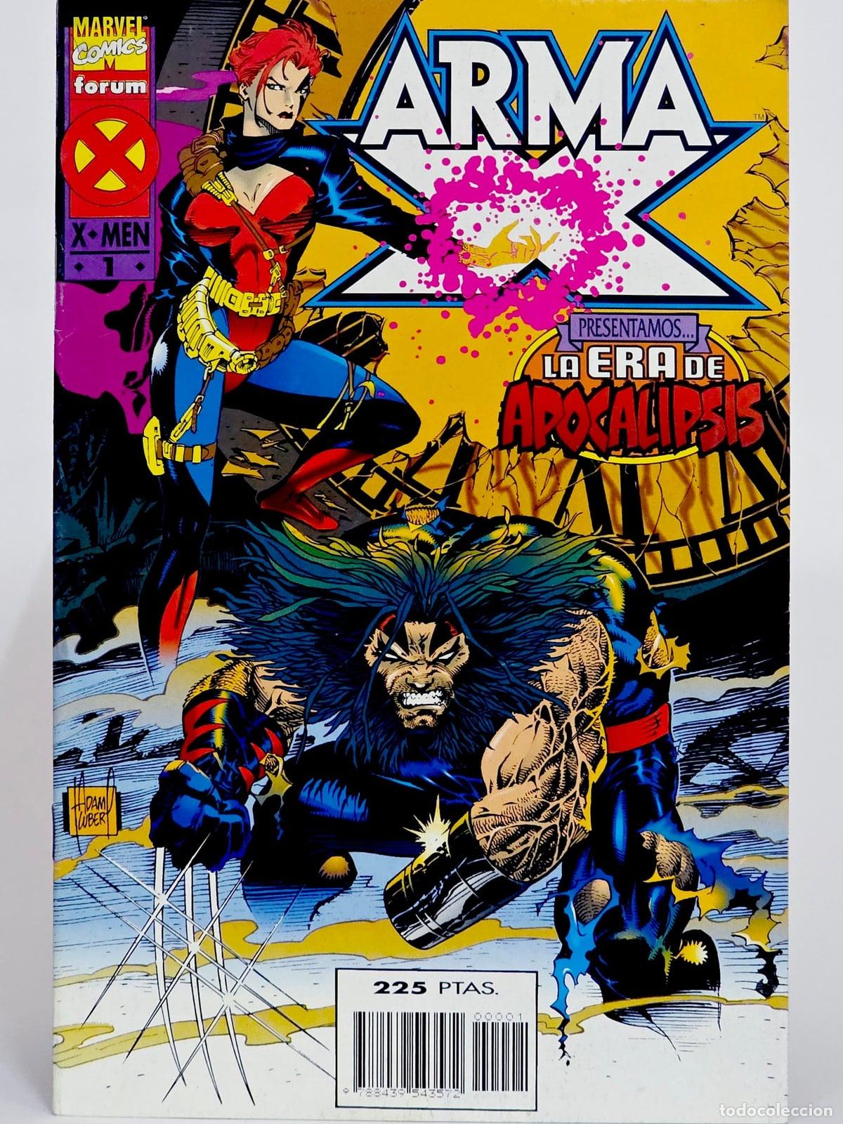 C&oacute;mics: C&Oacute;MIC ARMA X 1 LA ERA DE APOCALIPSIS VOL.2 FORUM GRAPA MARVEL VOLUMEN DE KIOSCO