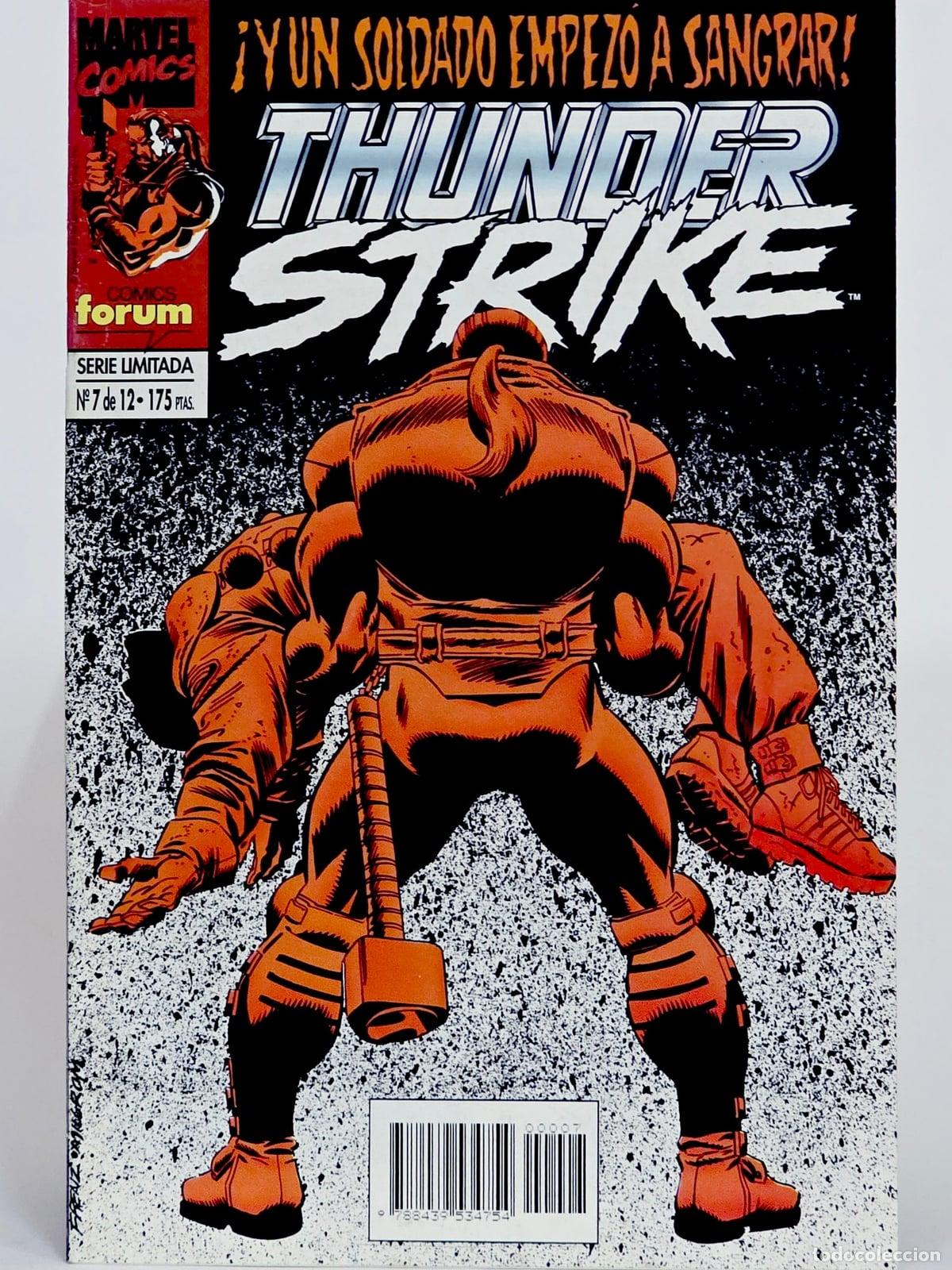 C&oacute;mics: C&Oacute;MIC THUNDERSTRIKE 7 &iexcl;Y UN SOLDADO EMPEZ&Oacute; A SANGRAR! FORUM GRAPA MARVEL DE KIOSCO