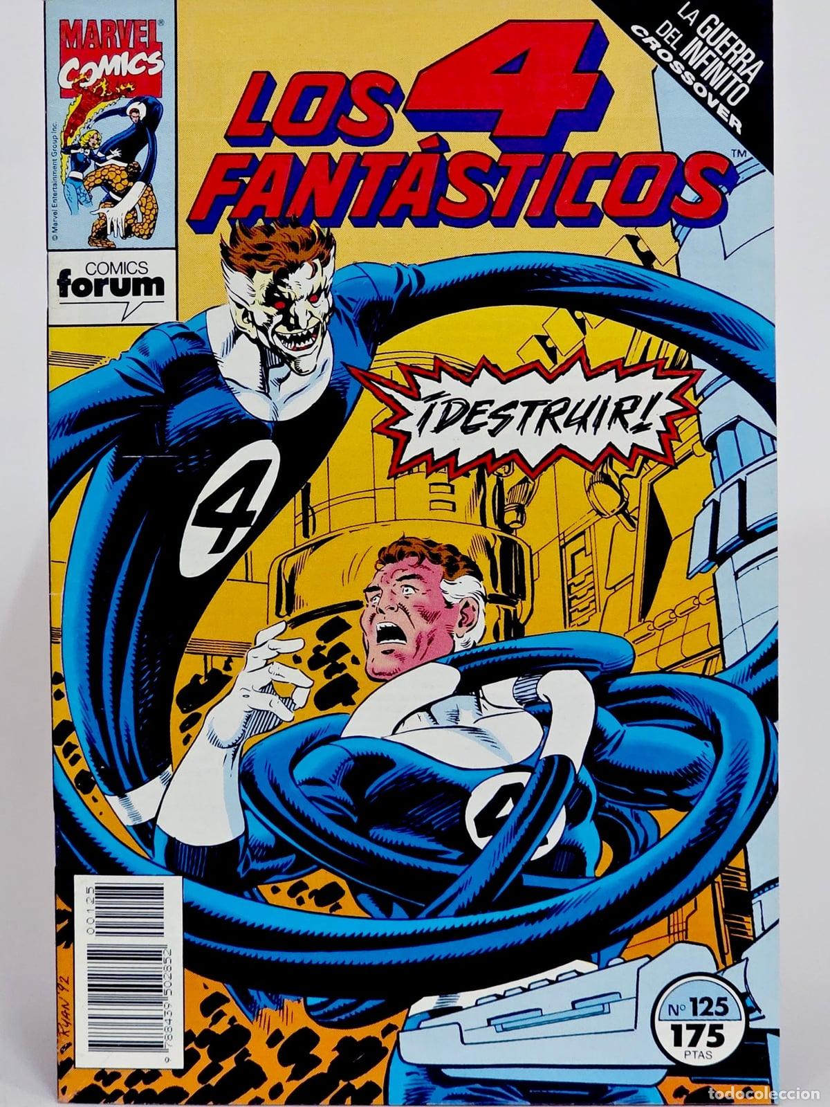 Comics : C&Oacute;MIC LOS 4 FANT&Aacute;STICOS 125 &iexcl;DESTRUIR! VOL.1 FORUM GRAPA MARVEL VOLUMEN DE KIOSCO