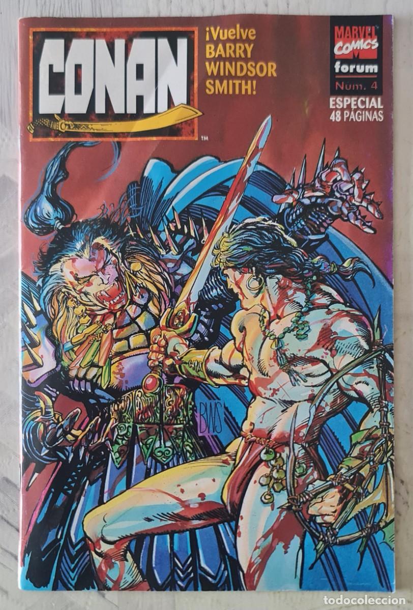 C&oacute;mics: CONAN n&ordm; 4 de 11. Comics Forum 1996