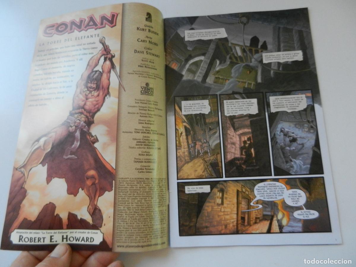 C&oacute;mics: CONAN , LA LEYENDA N&ordm; 20 FORUM - PLANETA COMICS - Foto 2
