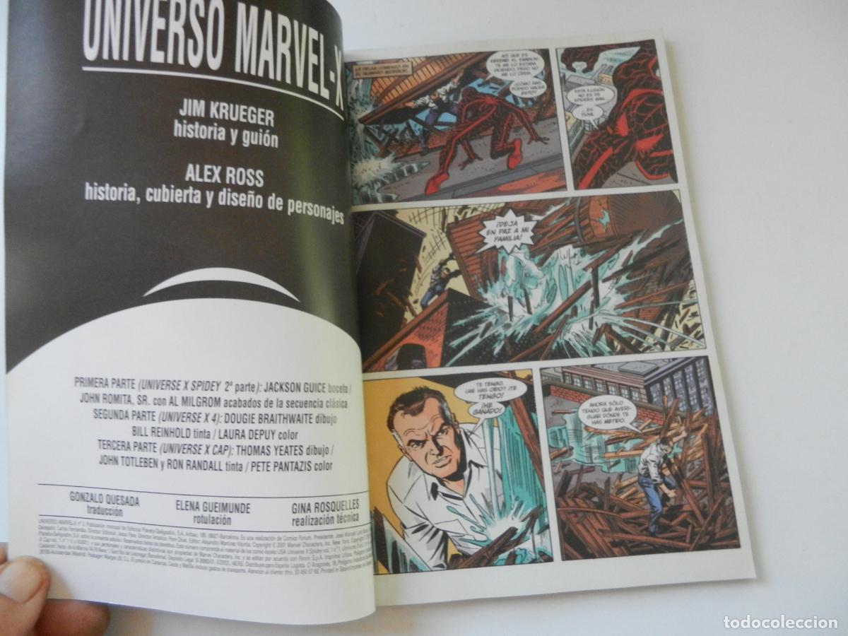 C&oacute;mics: UNIVERSO MARVEL X N&ordm; 3 - FORUM 2002 - Foto 2