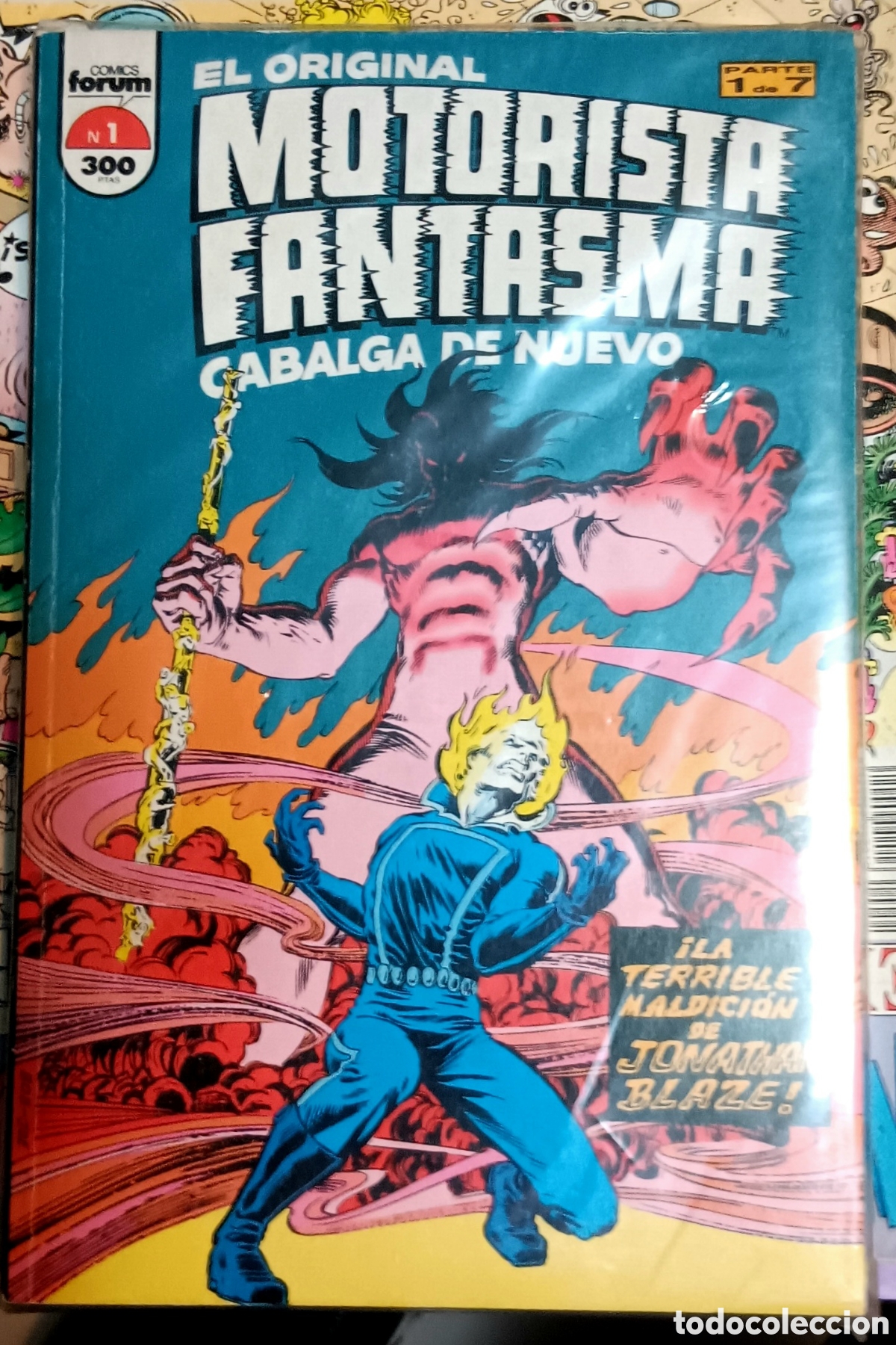 C&oacute;mics: TEBEOS-COMICS GOYO ● EL ORIGINAL MOTORISTA FANTASMA CABALGA DE NUEVO ● COMPLETA ● FORUM ● MO99 X0224