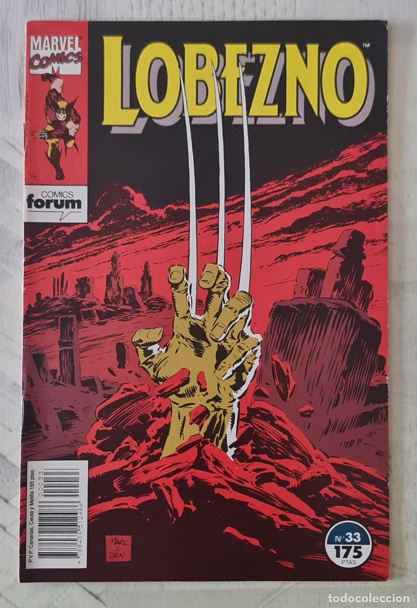C&oacute;mics: LOBEZNO Vol 1 n&ordm; 33 de 78. Comics Forum 1992