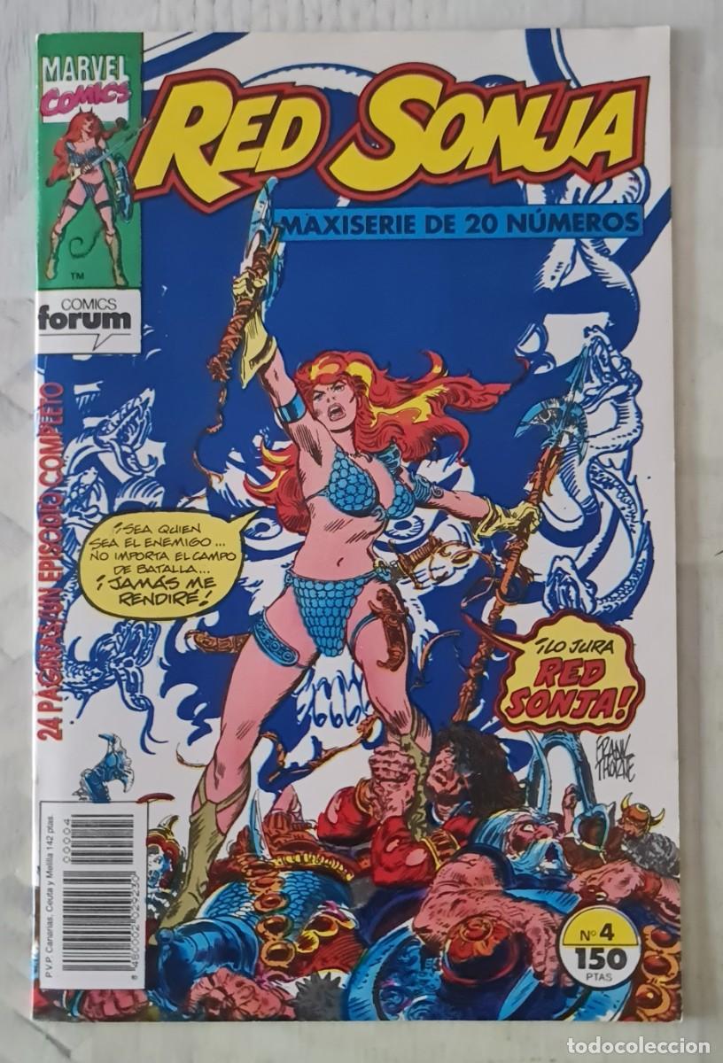 C&oacute;mics: RED SONJA n&ordm; 4 de 20. Comics Forum 1992