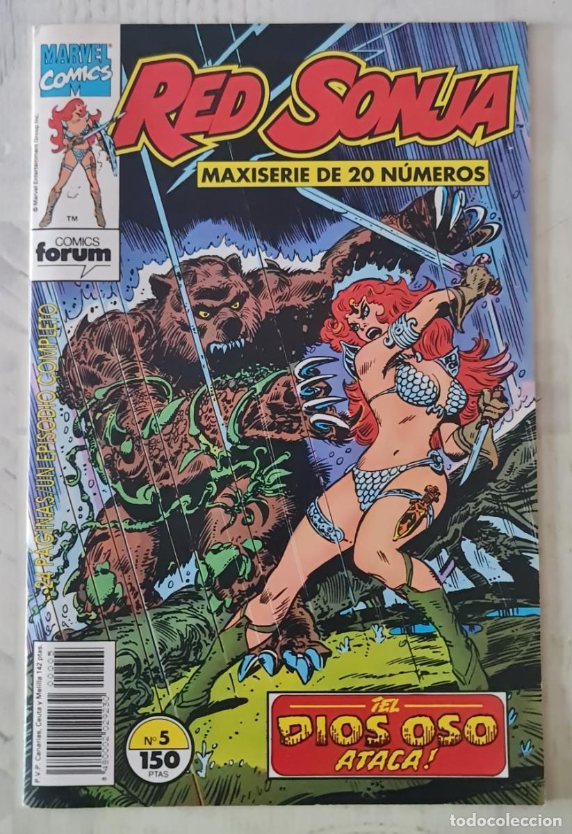C&oacute;mics: RED SONJA n&ordm; 5 de 20. Comics Forum 1992