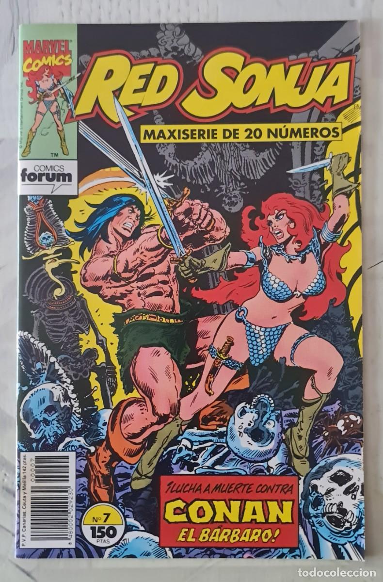 C&oacute;mics: RED SONJA n&ordm; 7 de 20. Comics Forum 1992