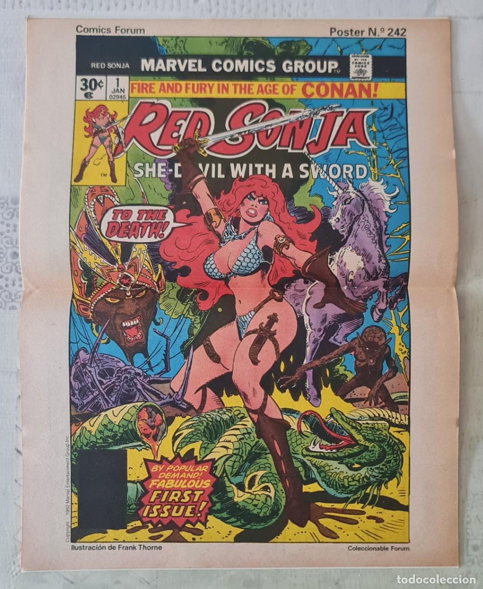 C&oacute;mics: RED SONJA n&ordm; 8 de 20. Comics Forum 1992 - Foto 2