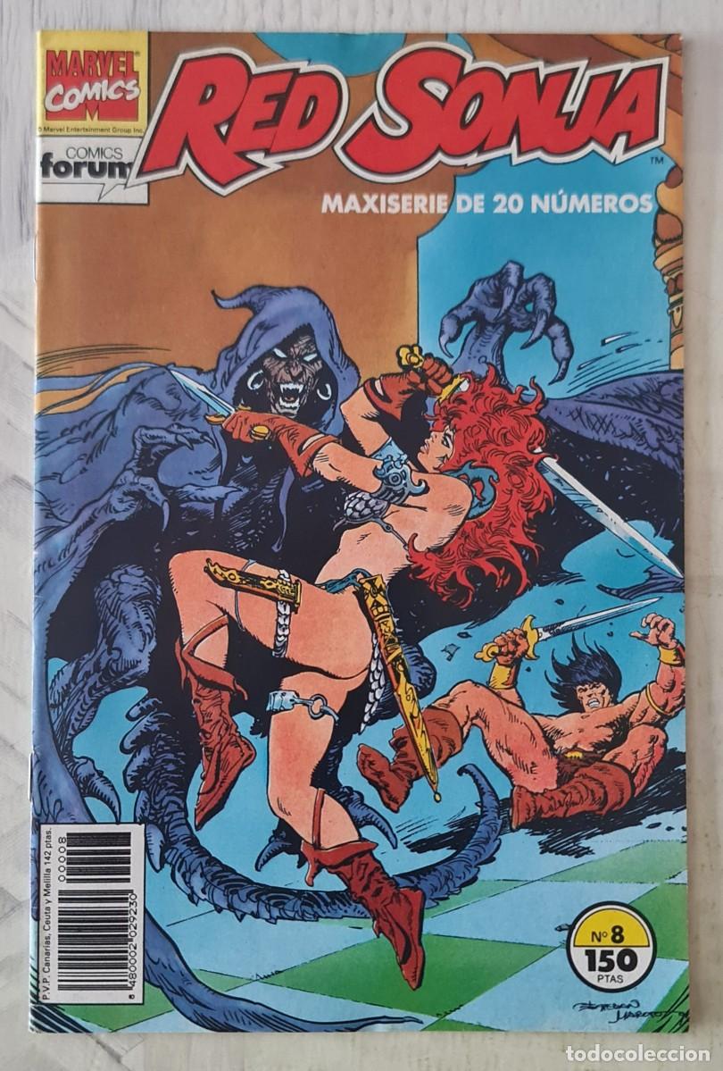 C&oacute;mics: RED SONJA n&ordm; 8 de 20. Comics Forum 1992