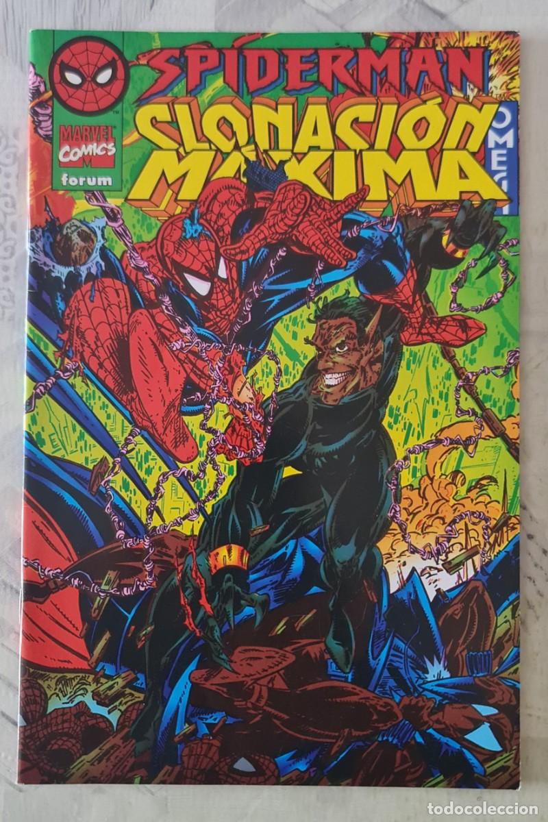C&oacute;mics: SPIDERMAN CLONACION MAXIMA OMEGA. Comics Forum 1996 - Foto 1