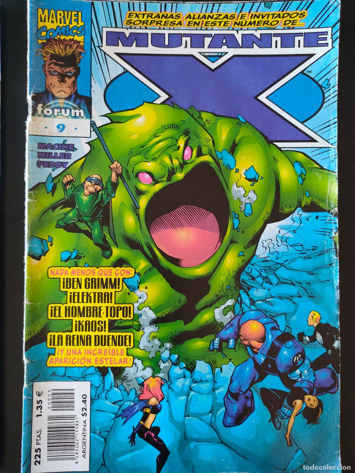 C&oacute;mics: MUTANTE X NUMERO 9 FORUM - Foto 1