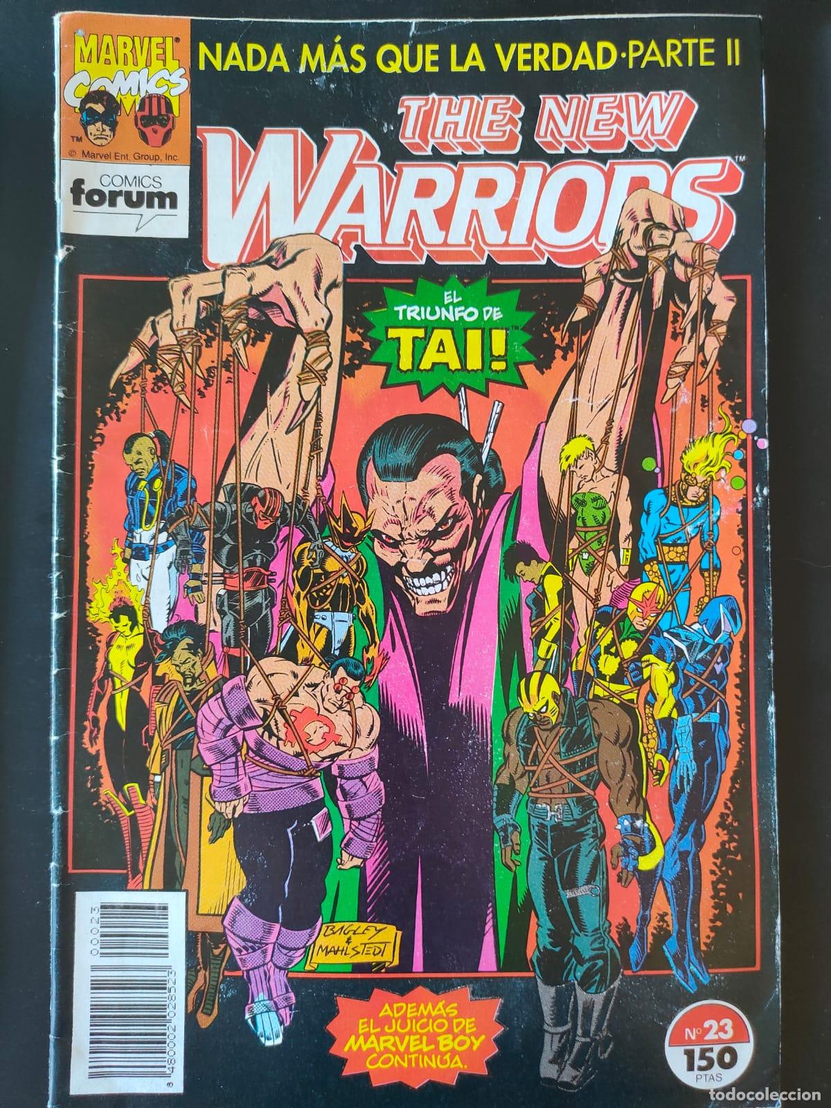 C&oacute;mics: THE NEW WARRIORS NUMERO 23