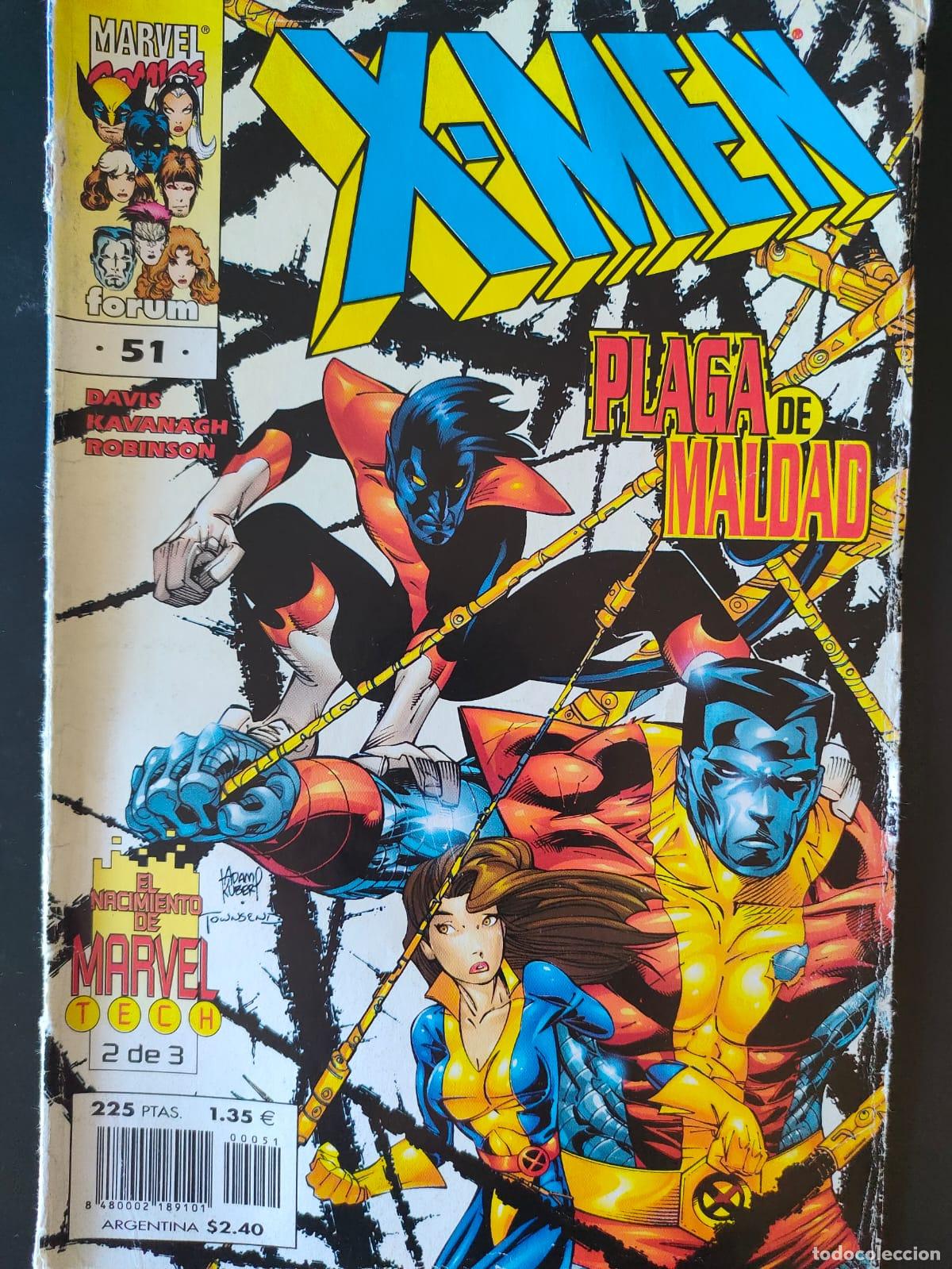 C&oacute;mics: X MEN VOL 2 NUMERO 51