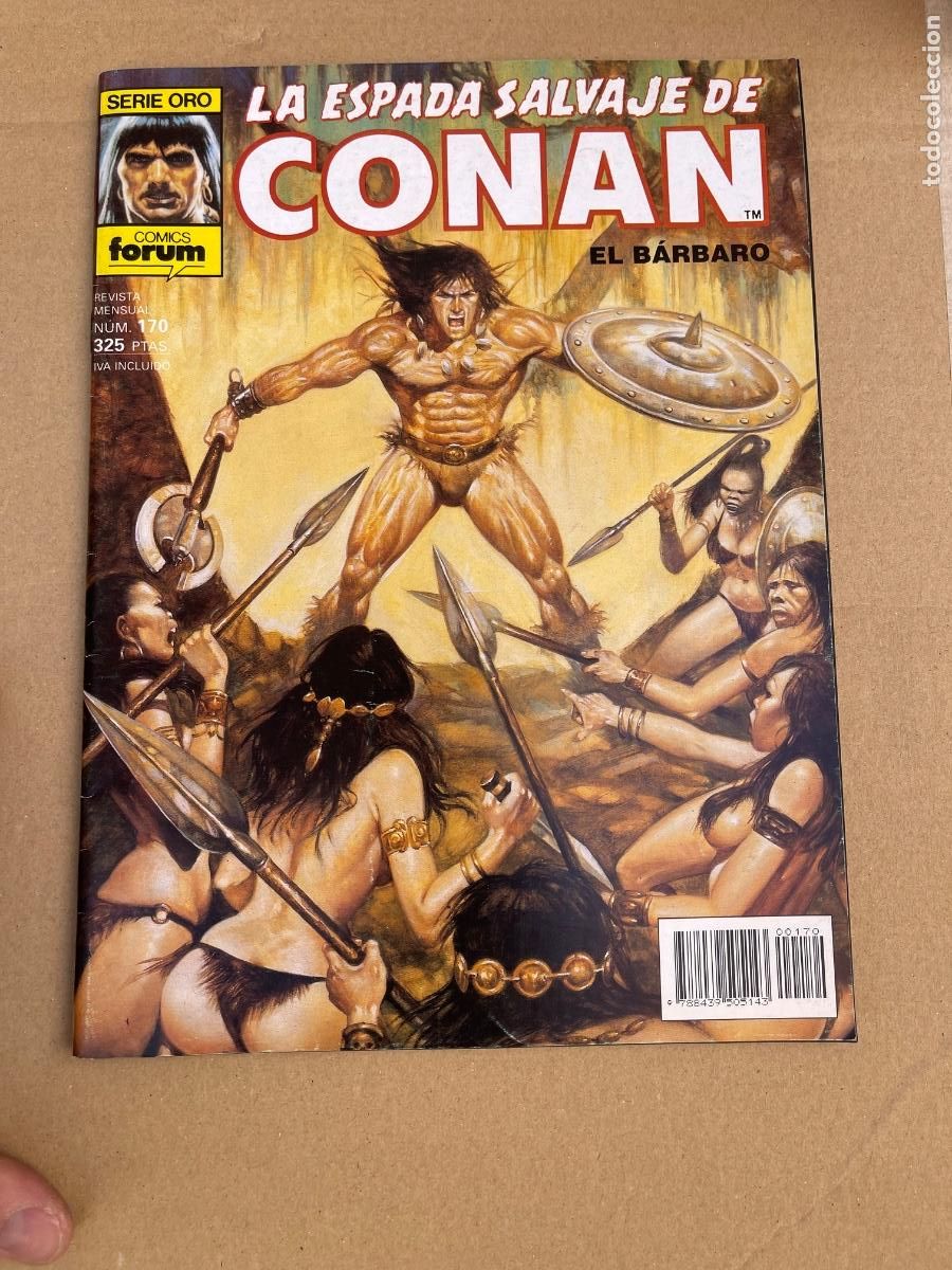 C&oacute;mics: LA ESPADA SALVAJE DE CONAN 170 PERFECTO - Foto 1