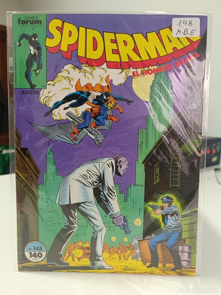C&oacute;mics: SPIDERMAN NUMERO 148 MARVEL - FORUM MUY BUEN ESTADO - LA PEGATINA ESTA EN LA FUNDA