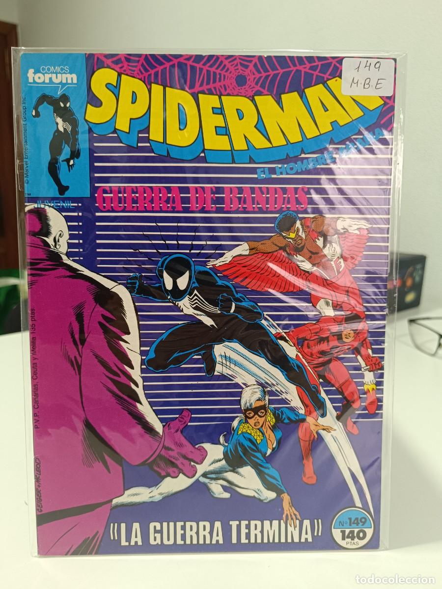C&oacute;mics: SPIDERMAN NUMERO 149 MARVEL - FORUM MUY BUEN ESTADO - LA PEGATINA ESTA EN LA FUNDA