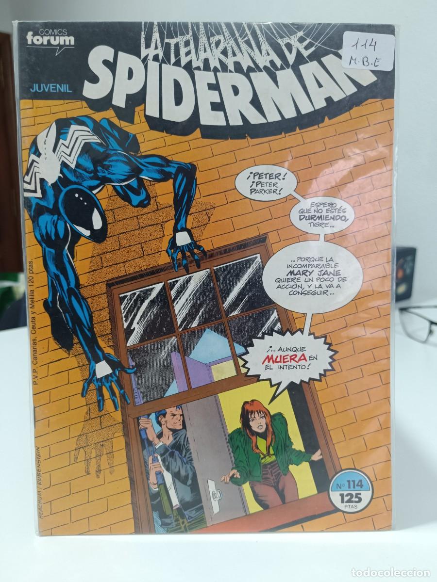 C&oacute;mics: SPIDERMAN NUMERO 114 MARVEL - FORUM MUY BUEN ESTADO - LA PEGATINA ESTA EN LA FUNDA