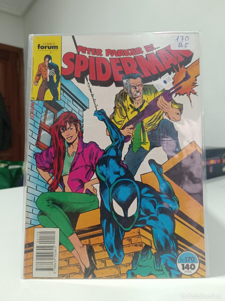 C&oacute;mics: SPIDERMAN NUMERO 170 MARVEL - FORUM MUY BUEN ESTADO - LA PEGATINA ESTA EN LA FUNDA