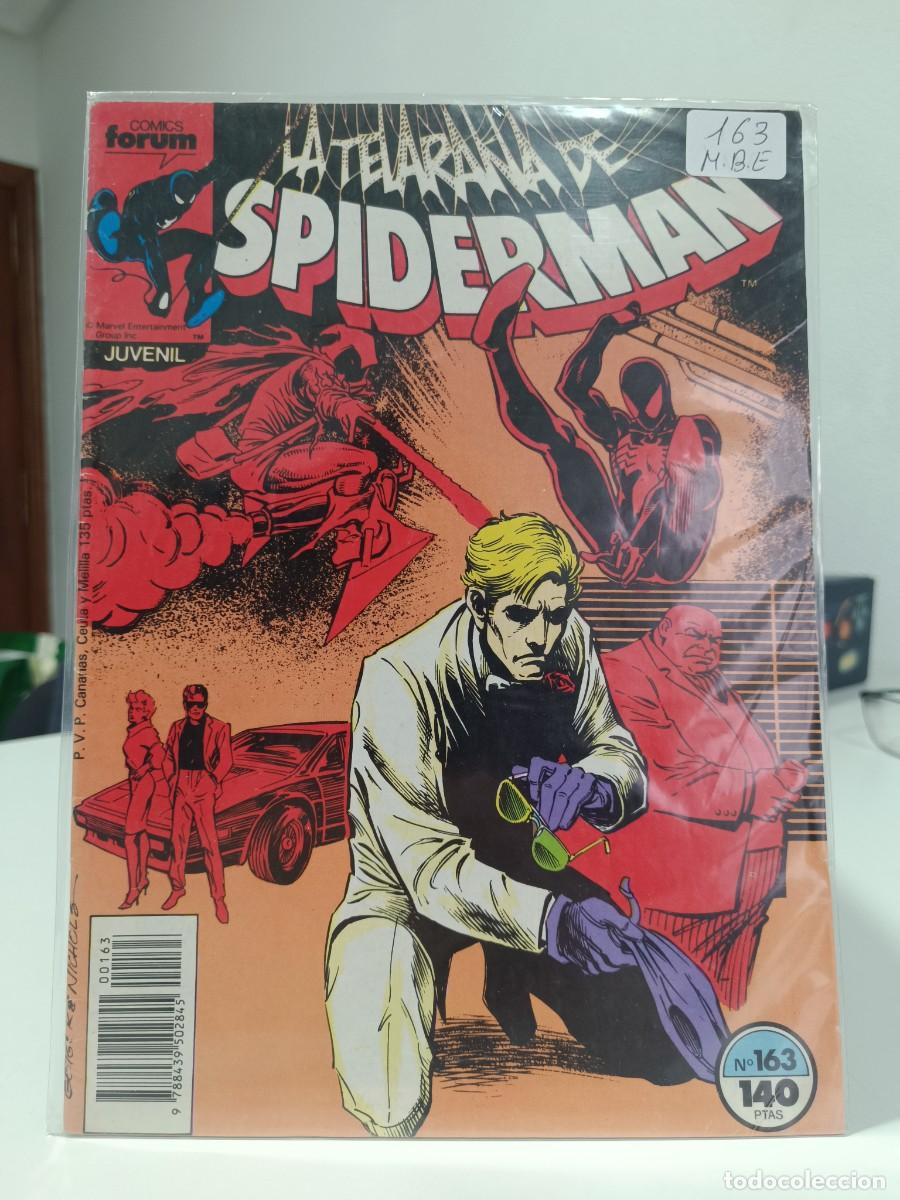 C&oacute;mics: SPIDERMAN NUMERO 163 MARVEL - FORUM MUY BUEN ESTADO - LA PEGATINA ESTA EN LA FUNDA