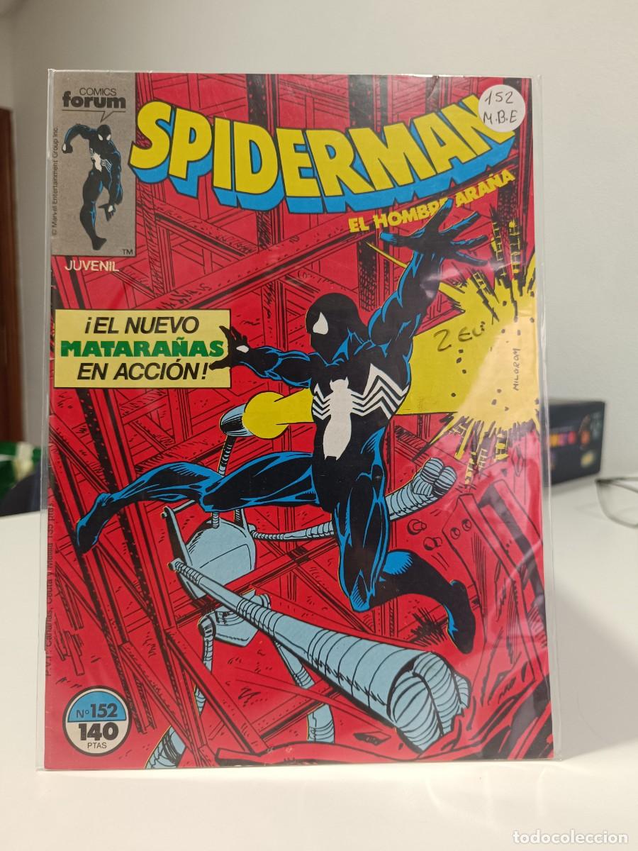 C&oacute;mics: SPIDERMAN NUMERO 152 MARVEL - FORUM MUY BUEN ESTADO - LA PEGATINA ESTA EN LA FUNDA