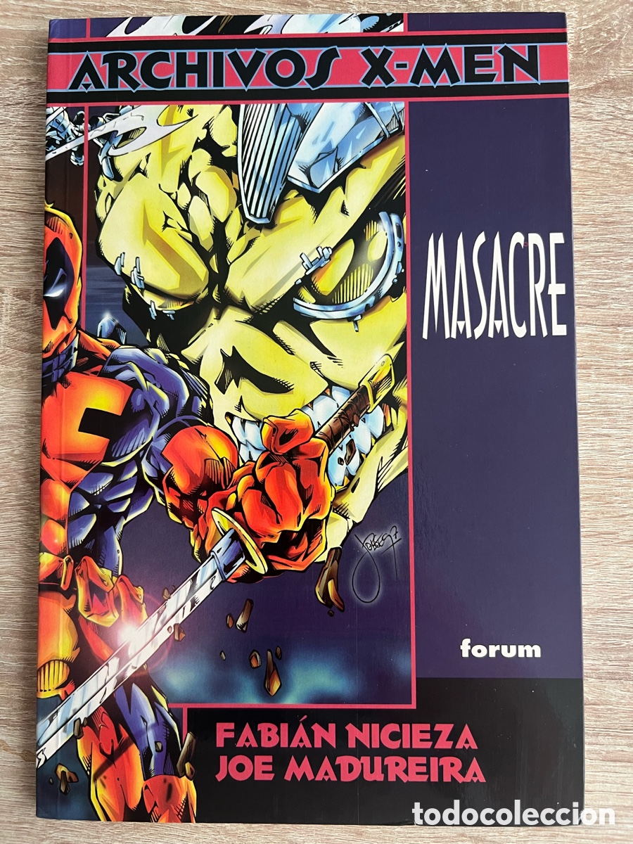C&oacute;mics: Masacre-Archivos X-Men 8